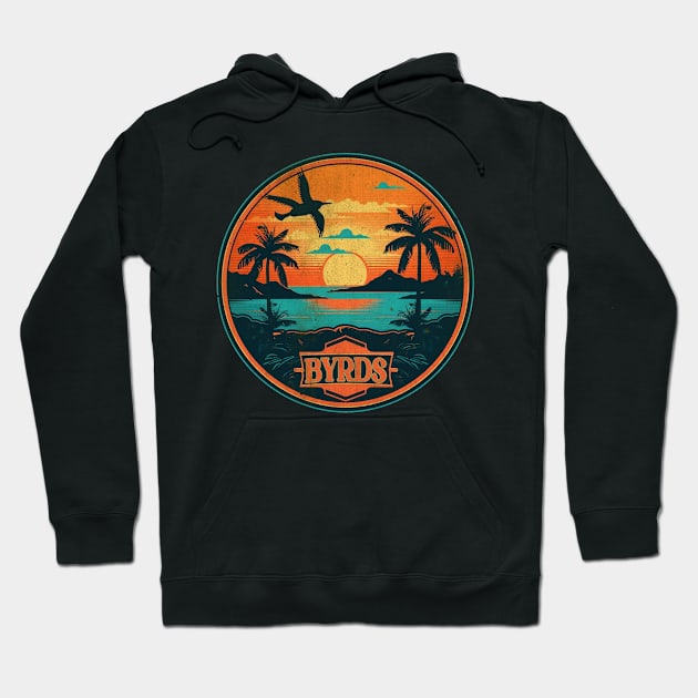 Retro Vibes -  Byrds Hoodie by Itulah Cinta